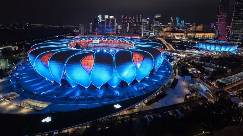 В китайском городе Ханчжоу открылись 19-е Азиатские игры