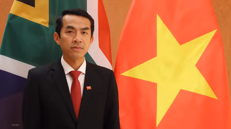 Посол Вьетнама в ЮАР Фи Хоанг Ши Кыонг. Фото: ВИА