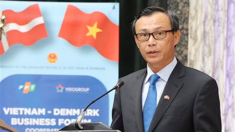 Посол Вьетнама в Дании Лыонг Тхань Нги. Фото: ВИА