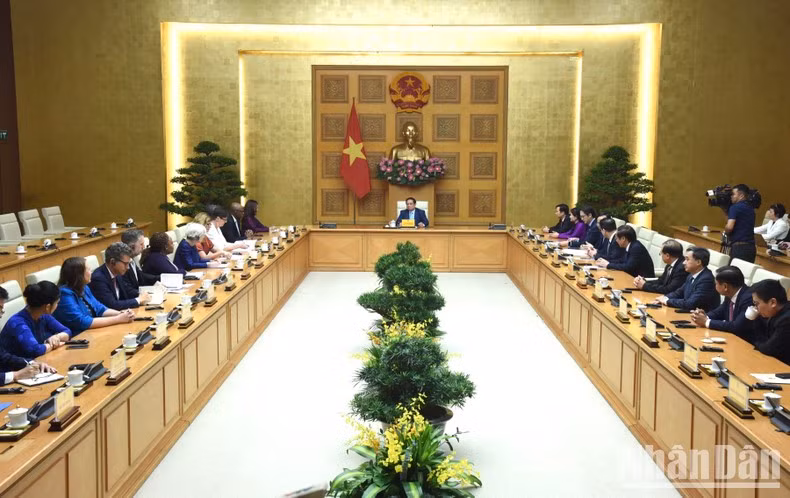 Общий вид приема. Фото: Чан Хай