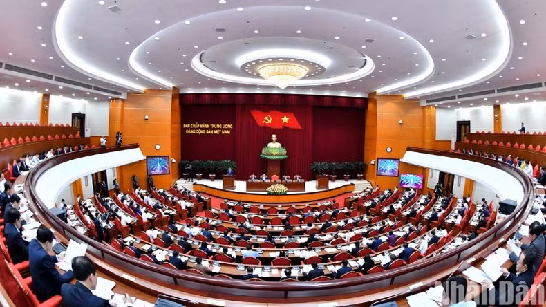 Общий вид пленума. Фото: Данг Кхоа