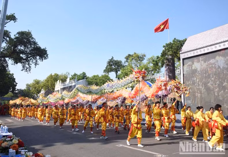Парад в рамках мероприятия. Фото: Чан Хай