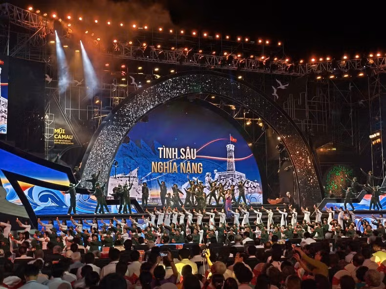 Пункт трансляции в Камау.