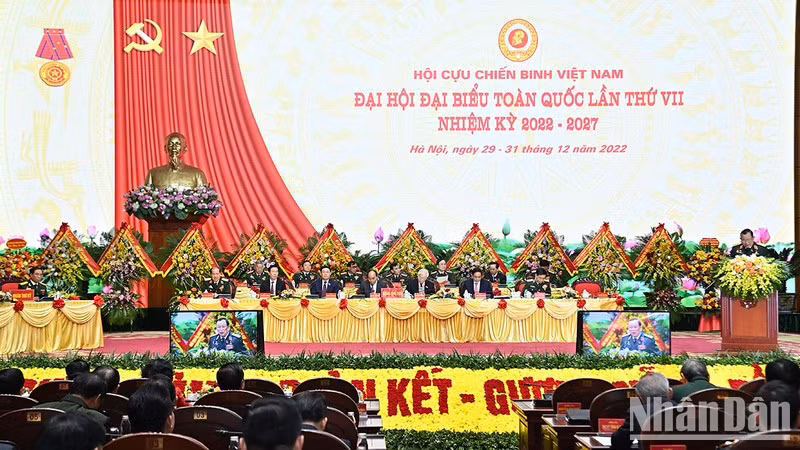 Общий вид 7-го съезда Общества ветеранов войны Вьетнама.