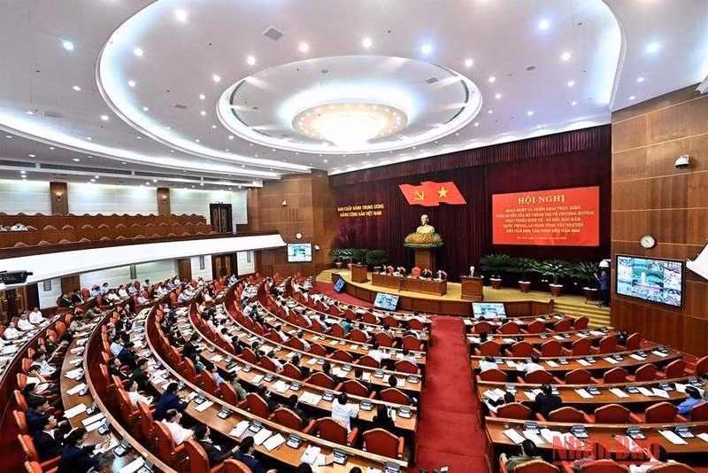 Общий вид конференции. Фото: Данг Кхоа Общий вид конференции. Фото: Данг Кхоа