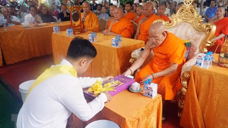 Церемония «Вулан» с традиционными ритуалами. Фото: ВИА