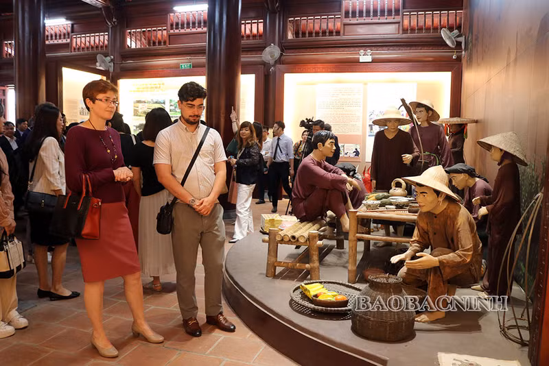 Центр сохранения лубочных картин Донгхо в уезде Тхуантхань провинции Бакнинь. Фото: baobacninh.com.vn