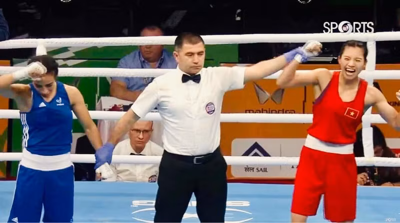 Нгуен Тхи Там стала первой вьетнамской боксершей, завоевавшей право на участие в финале Чемпионата мира по боксу.