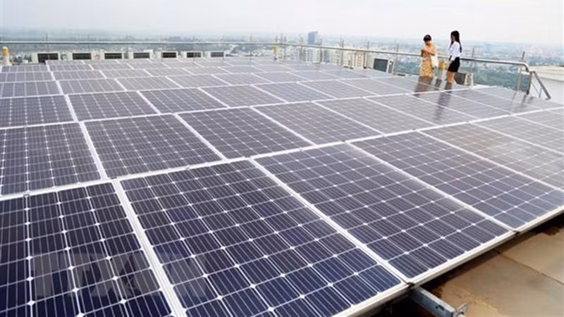 Солнечные панели в провинции Донгнай. Фото: ВИА