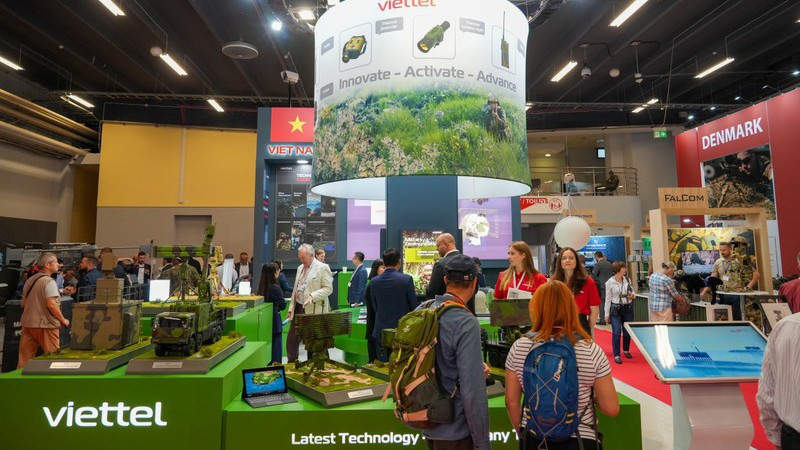 «Viettel Group» на Международной выставке оборонной промышленности в Польше.