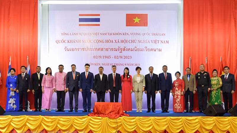 Генеральное консульство Вьетнама в Кхонкэне отмечает День независимости. Фото: ВИА