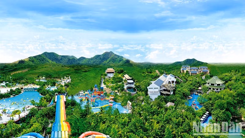 Парк горячих источников Нуйтхантай.