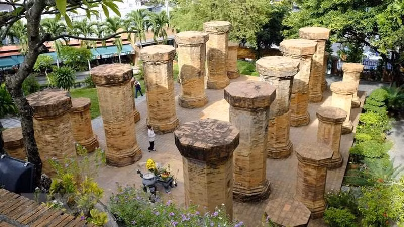 Вид сверху на Мандапа. Фото: VNA