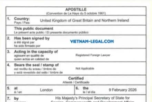 Вьетнам утвердил план реализации Гаагской конвенции об апостиле