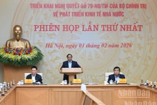 Премьер-министр Фам Минь Тьинь председательствует на заседании Руководящего комитета по развитию государственной экономики.