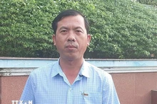 Зыонг Куок Нян, секретарь партийного комитета общины Донгхай.