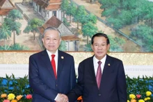 Генеральный секретарь То Лам провёл встречу с Самдечем Течо Хун Сеном