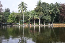 Мемориальный комплекс Президента Хо Ши Мина на территории президентской резиденции.