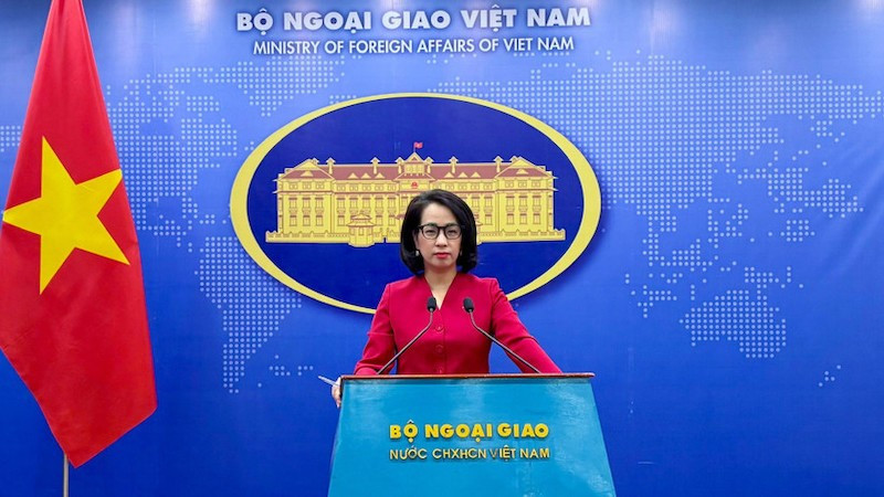 Официальный представитель МИД Фам Тху Ханг.