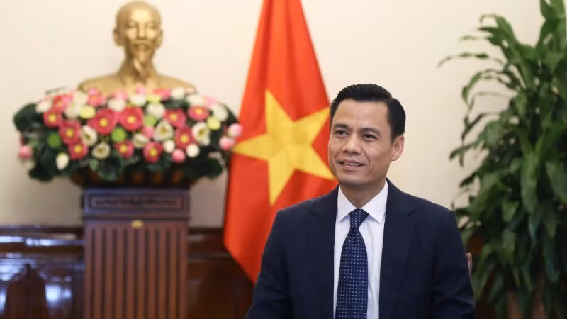 Замминистра иностранных дел Данг Хоанг Жанг. Фото: МИД Вьетнама