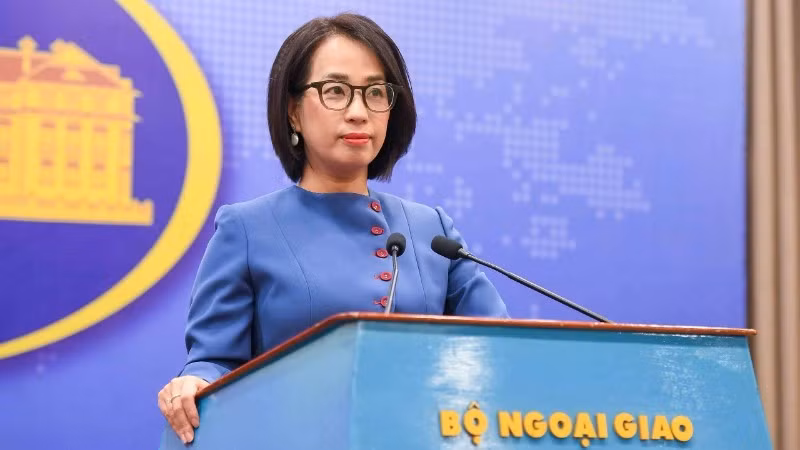 Официальный представитель МИД Вьетнама Фам Тху Ханг. Фото: МИД Вьетнама