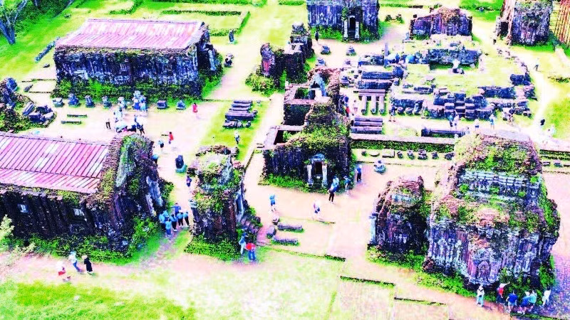 Комплекс Мишон (провинция Куангнам) – наследие культуры Тямпа. Фото: Ле Ань Куан