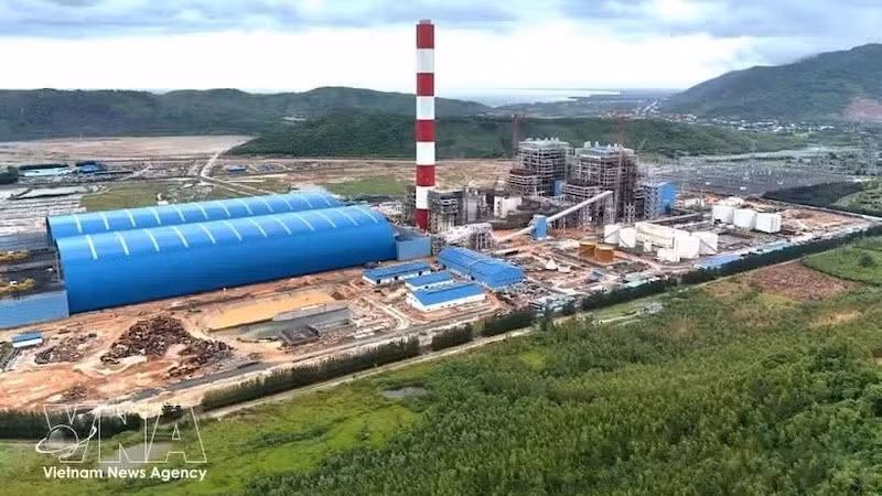 Проект ТЭС «Куангчать-1» является одним из ключевых энергетических проектов в рамках национального плана развития электроэнергетики Вьетнама, внося вклад в обеспечение энергетической безопасности страны. Фото: ВИА