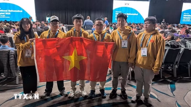 Члены вьетнамской команды. Фото: ВИА