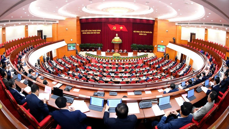 Общий вид пленума. Фото: Данг Кхоа