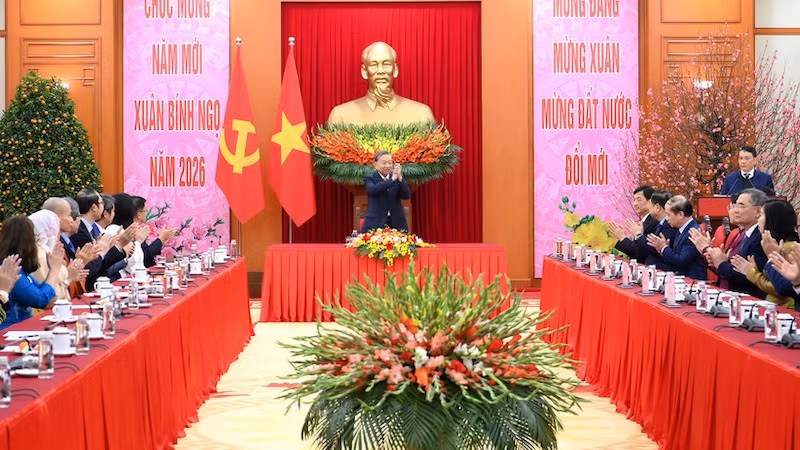 Общий вид встречи. Фото: Данг Кхоа