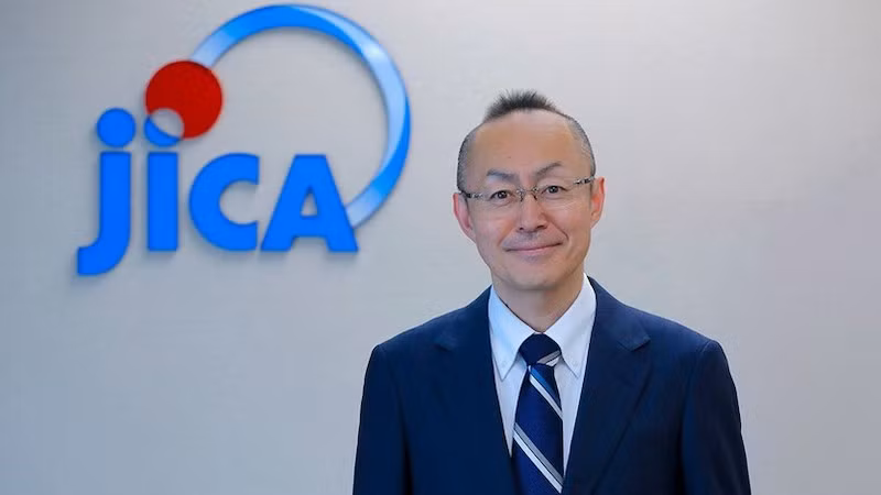 Глава представительства JICA во Вьетнаме Кобаяси Есукэ. Фото: ВИА