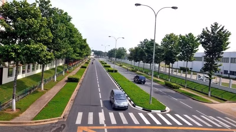 Вьетнамско-сингапурский индустриальный парк 1 (VSIP 1) в провинции Биньзыонг.