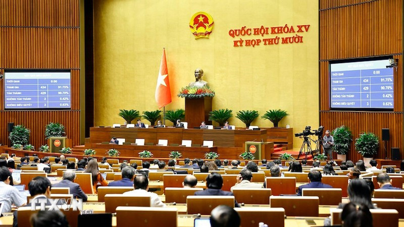 Депутаты Национального собрания голосуют за принятие Закона об искусственном интеллекте. Фото: ВИА