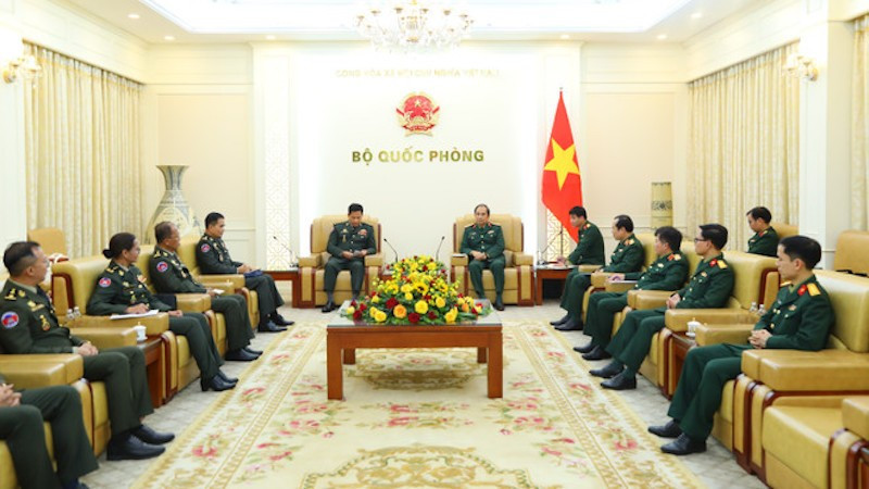 Общий вид приема. Фото: Министерство обороны