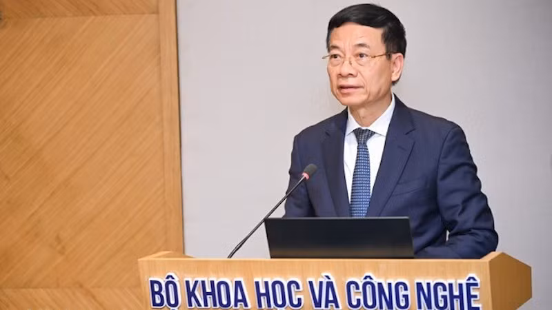 Министр науки и технологий Нгуен Мань Хунг. Фото: ВИА