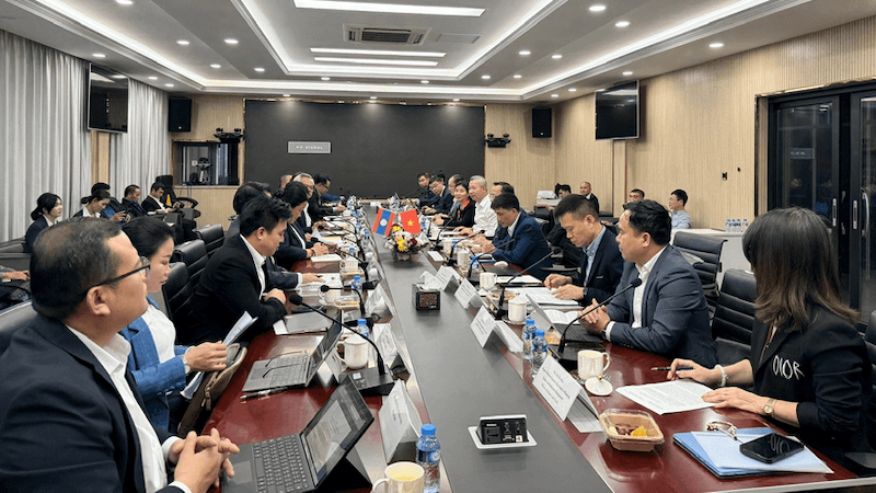 Общий вид встречи. Фото: moit.gov.vn