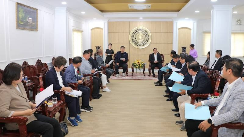 Общий вид приема. Фото: tayninh.gov.vn