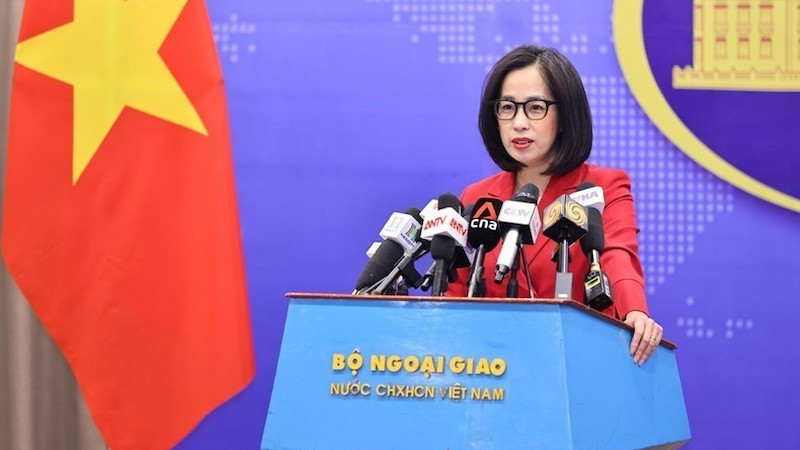 Ффициальный представитель МИД Фам Тху Ханг. Фото: ВИА
