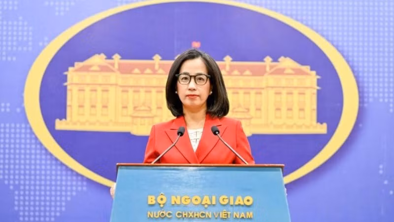 Официальный представитель МИД Вьетнама Фам Тху Ханг. Фото: МИД Вьетнама