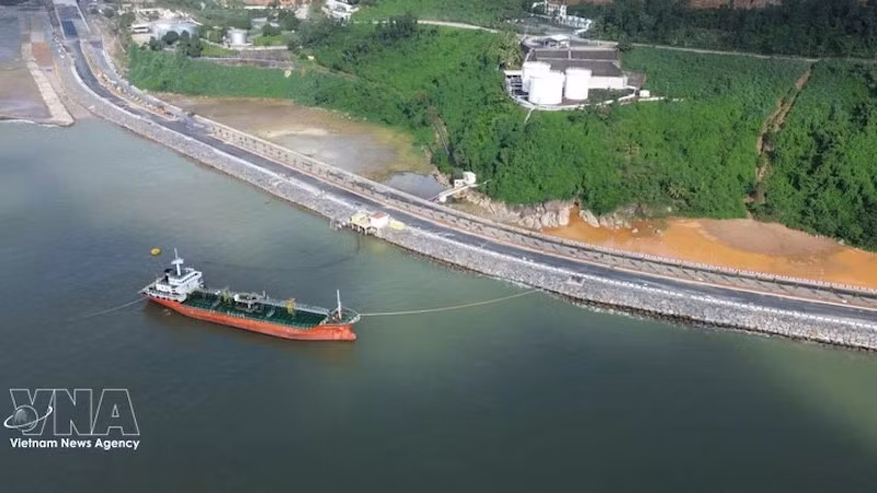 Район порта Льенчиеу активно застраивается ускоренными темпами. Фото: ВИА