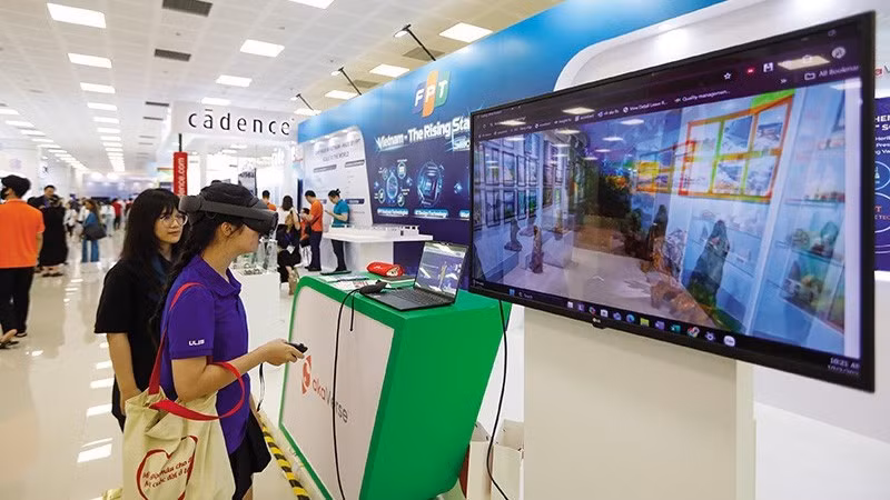 Рынок ИИ Вьетнама оценивается как один из самых быстрорастущих в регионе. (Фото: baodautu.vn)