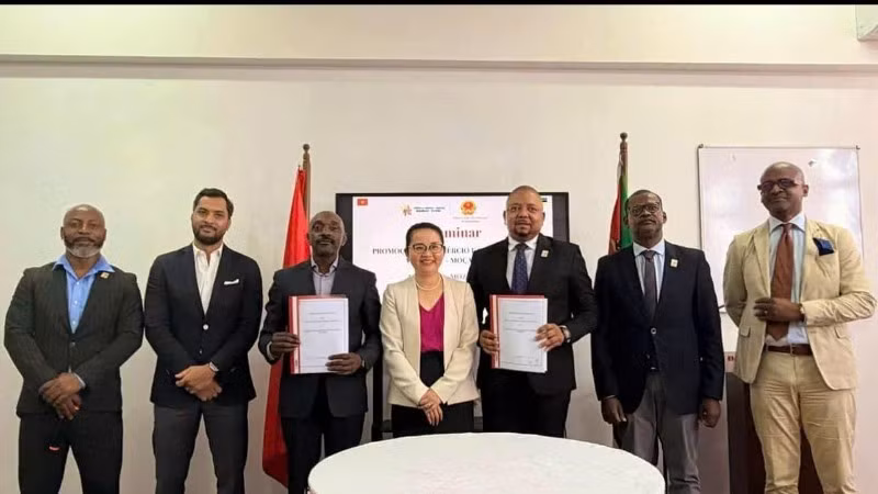 Участники семинара. Фото: Посольство Вьетнама в Мозамбике