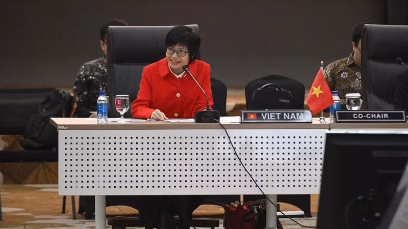 Посол Тон Тхи Нгок Хыонг. Фото: постоянная миссия Вьетнама при АСЕАН