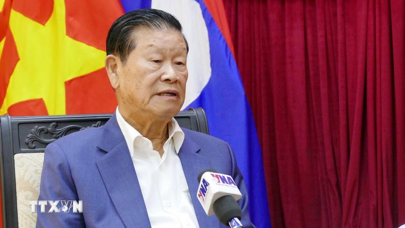 Бывший член Политбюро, бывший Вице-премьер Лаоса Сомсават Ленгсавад. Фото: ВИА