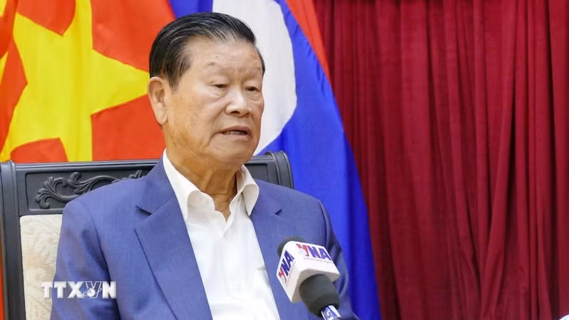 Бывший член Политбюро, бывший Вице-премьер Лаоса Сомсават Ленгсавад. Фото: ВИА