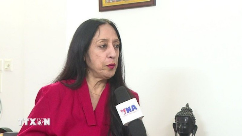 Профессор Рина Махвар из Делийского университета, генеральный секретарь Ассоциации азиатских ученых. Фото: ВИА