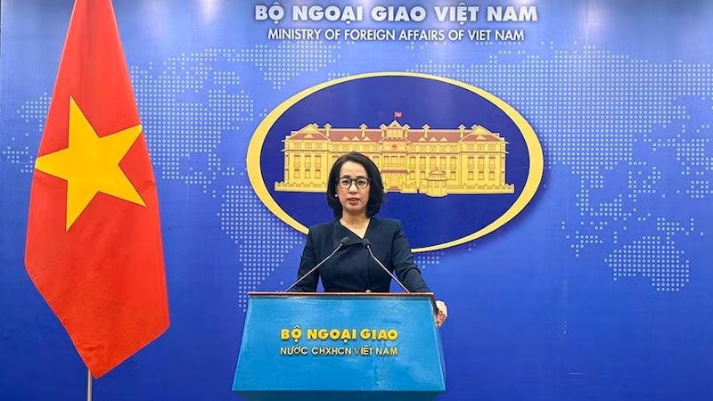 Официальный представитель Министерства иностранных дел Вьетнама Фам Тху Ханг.