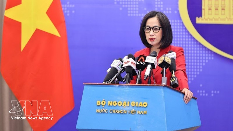 Официальный представитель Министерства иностранных дел Вьетнама Фам Тху Ханг. Фото: ВИА