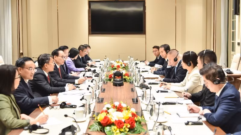 Общий вид переговоров. Фото: МИД Вьетнама