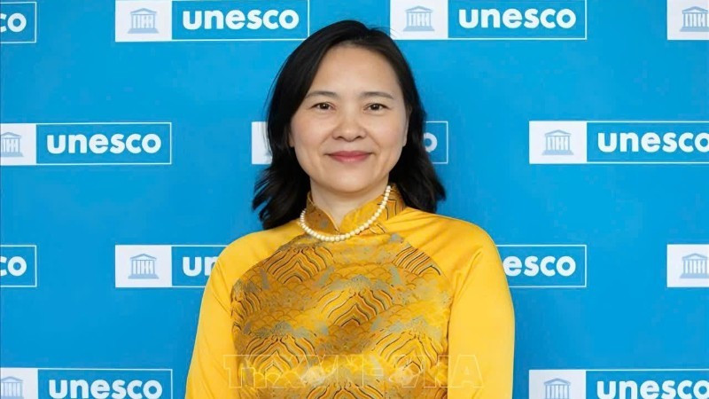 Посол Нгуен Тхи Ван Ань, глава Постоянного миссии Вьетнама при ЮНЕСКО.